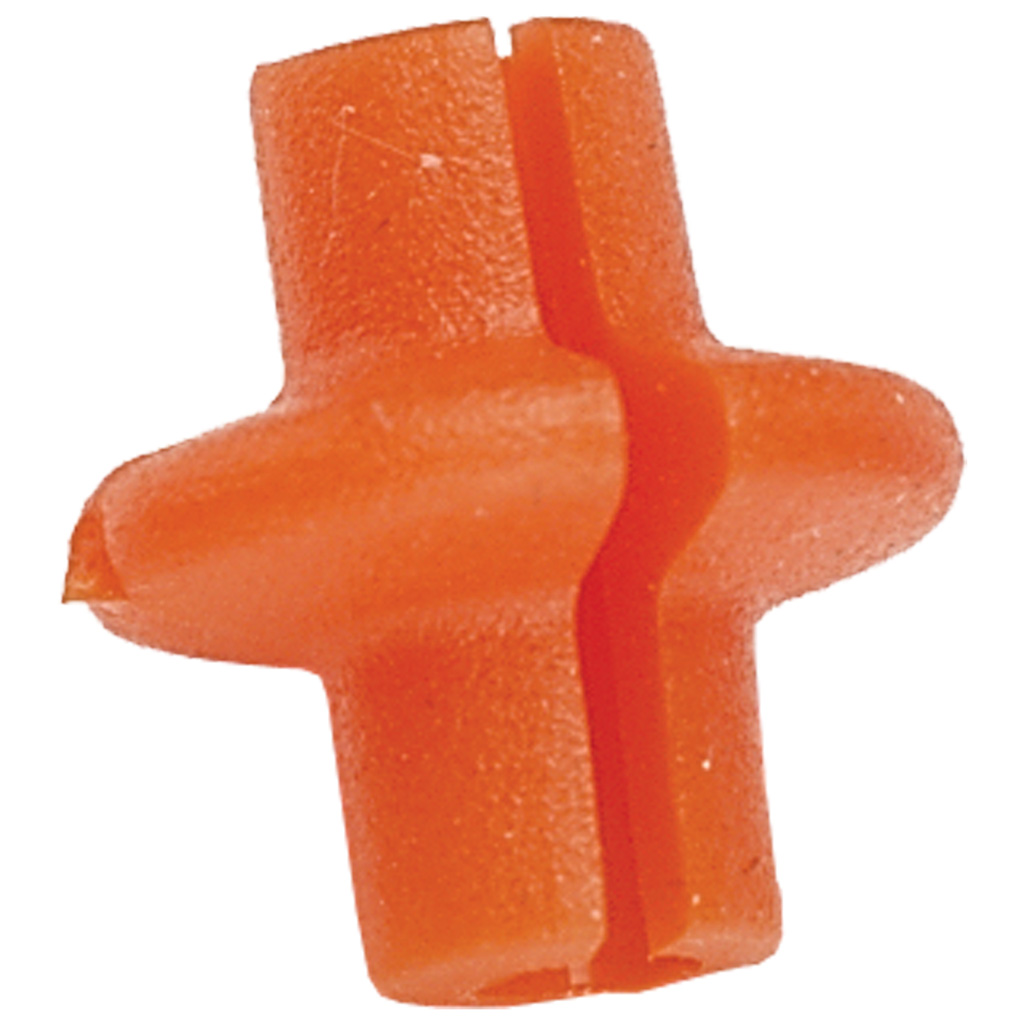 Pine Ridge Slotted Kisser Button (Orange) 1-Pack