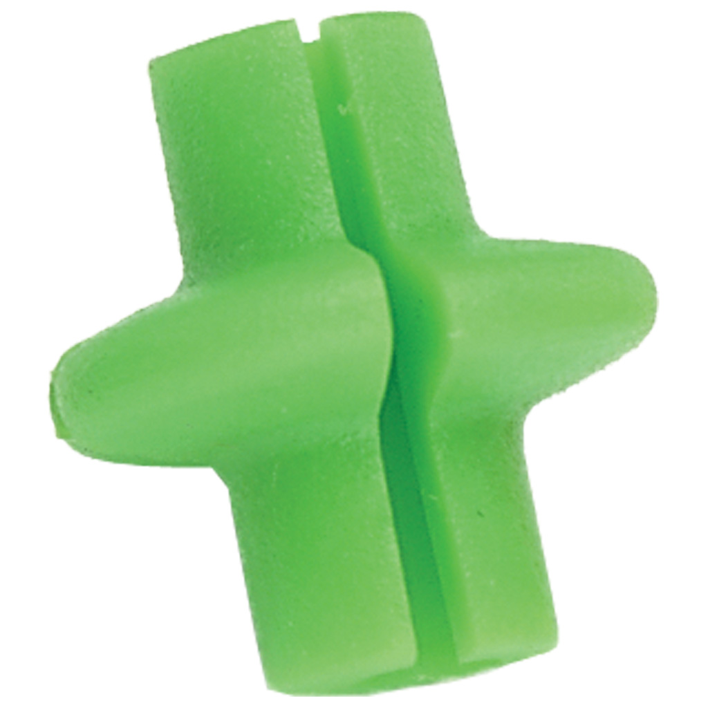 Pine Ridge 1600B Slotted Kisser Button (Lime Green, 1 pk)