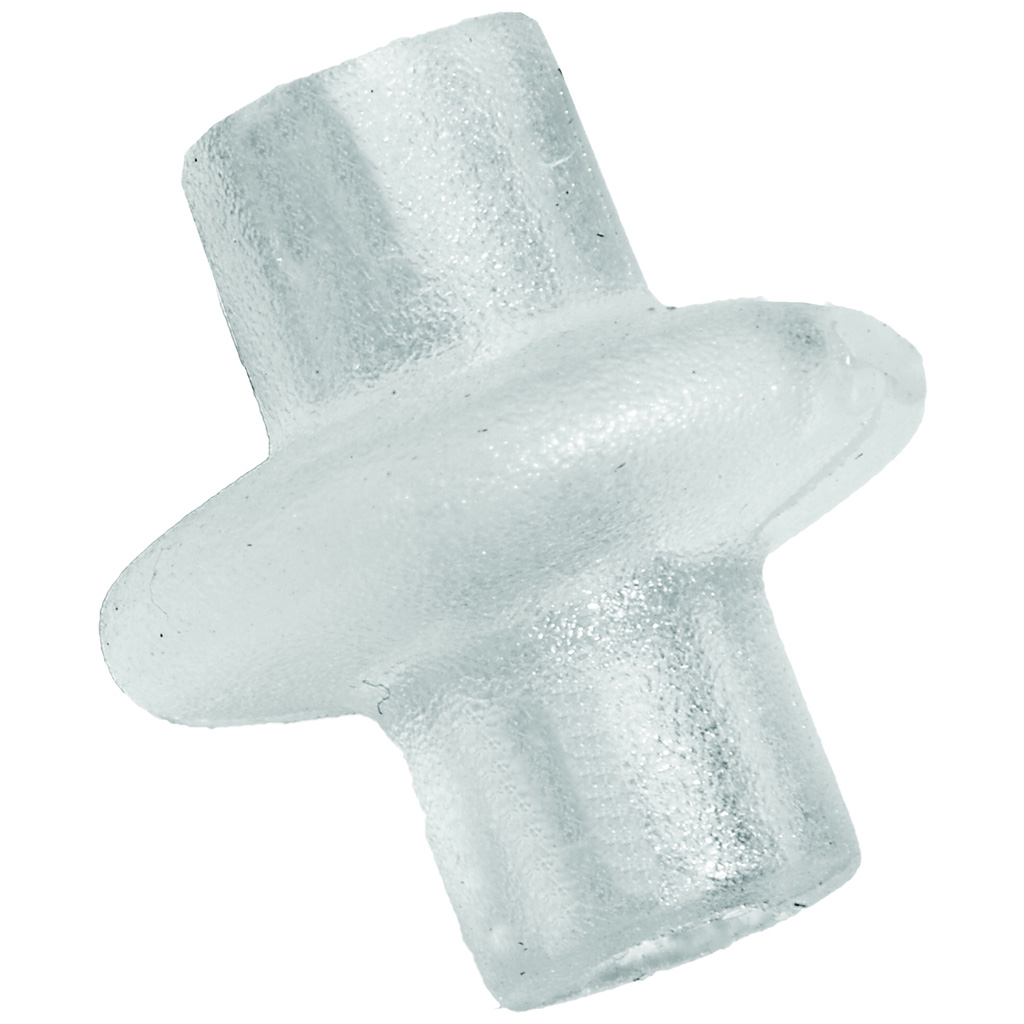 Pine Ridge 1600B Slotted Kisser Button (Clear) - 1 pk.