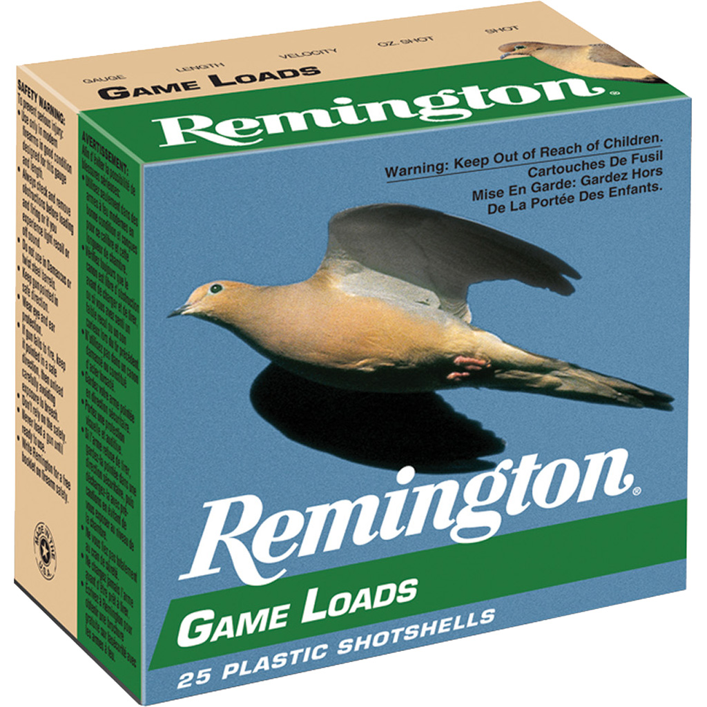 Remington Game Load 12 Gauge Shotshell Ammo