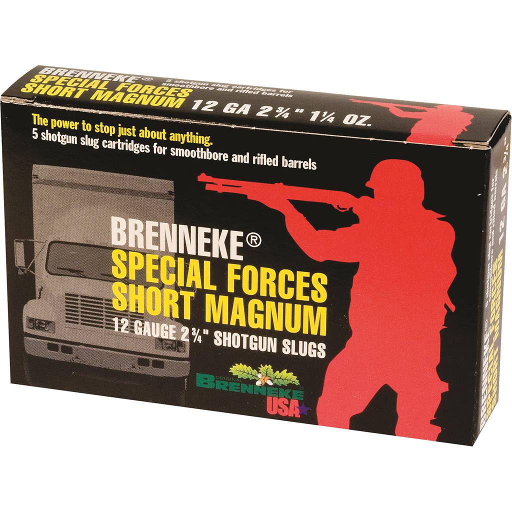 Brenneke Special Forces Magnum (SFSM) 12 Gauge 2 3/4 in Slug Ammunition