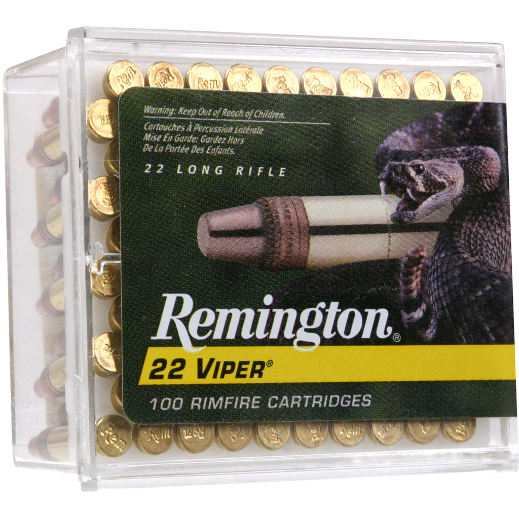Remington Viper High Velocity .22 LR 36 Grain TCSB Ammo (100 Rounds)