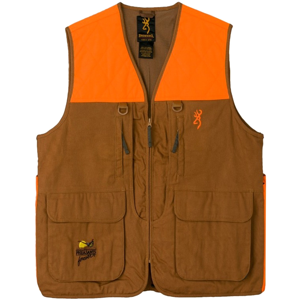 Browning Pheasant Forever Vest (No Embroidery) - Medium