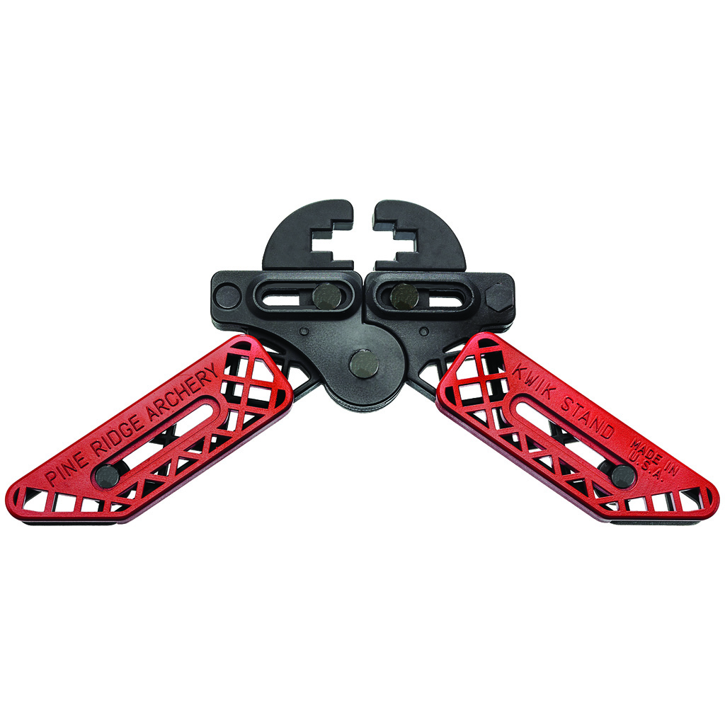 Pine Ridge Kwik Stand Bow Support (Red/Black)