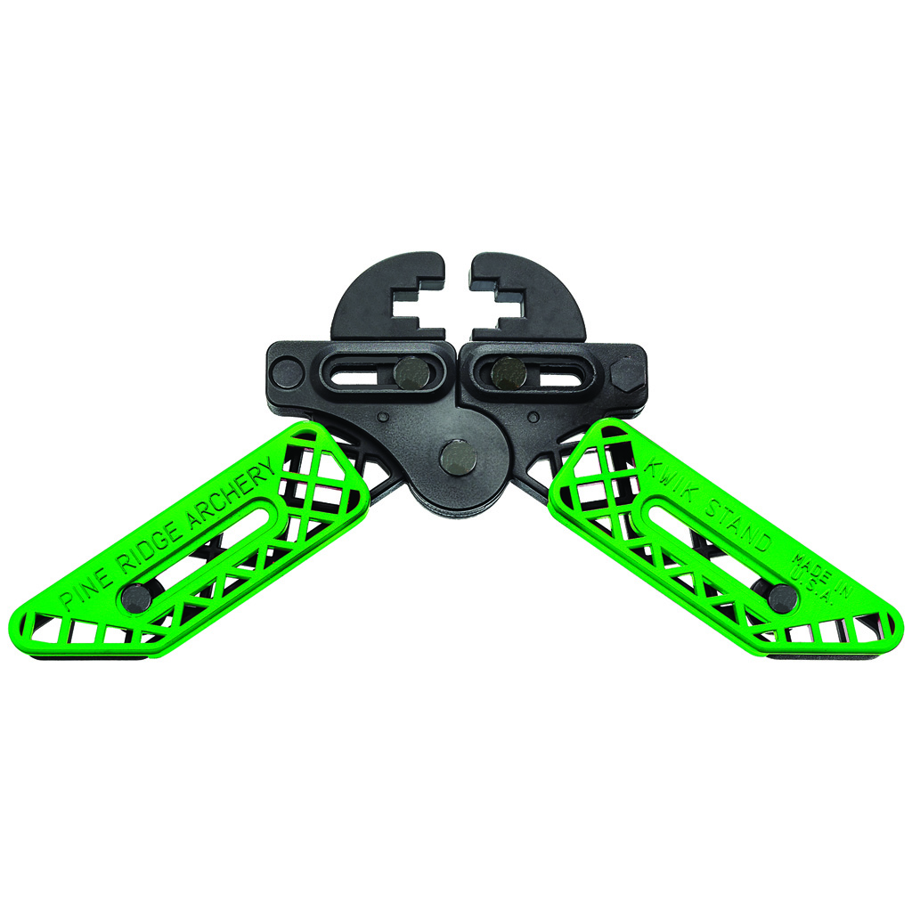 Pine Ridge Kwik Stand Bow Support (Lime Green/Black)
