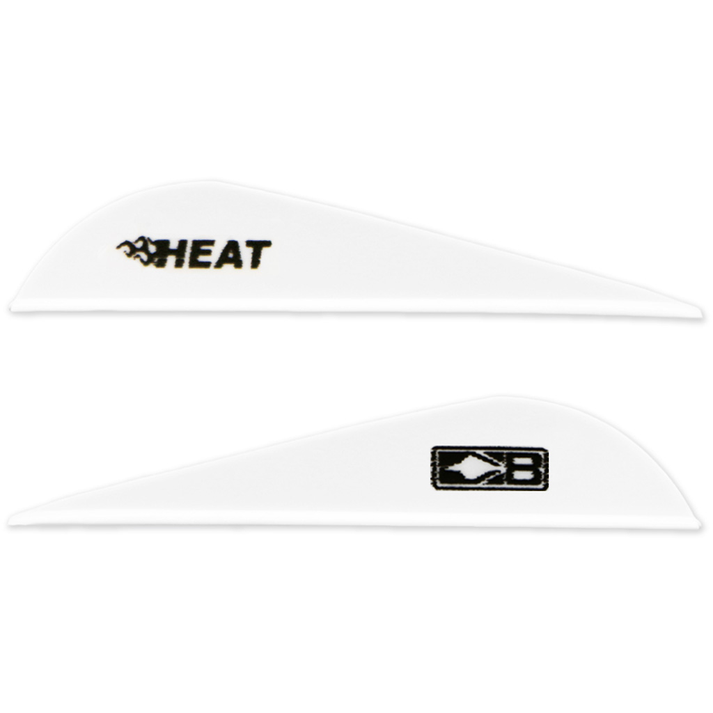 Bohning Heat Vanes White 1200I 36-pack