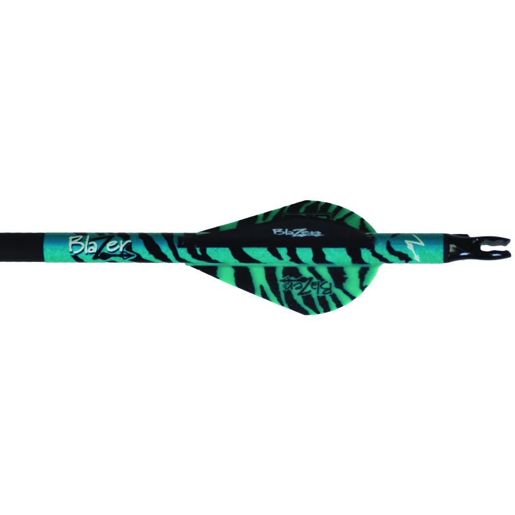 Bohning Blazer Vanes Teal Tiger 36-Pack