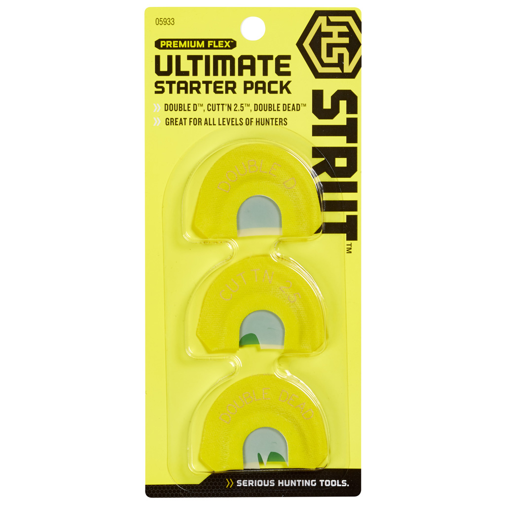 Hunters Specialties Ultimate Starter Pack Diaphragm Calls