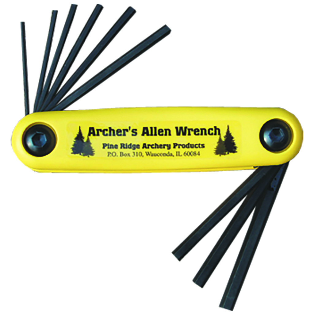 Pine Ridge 3500B Archers Allen Wrench Set XL (5/64 - 1/4 in.)