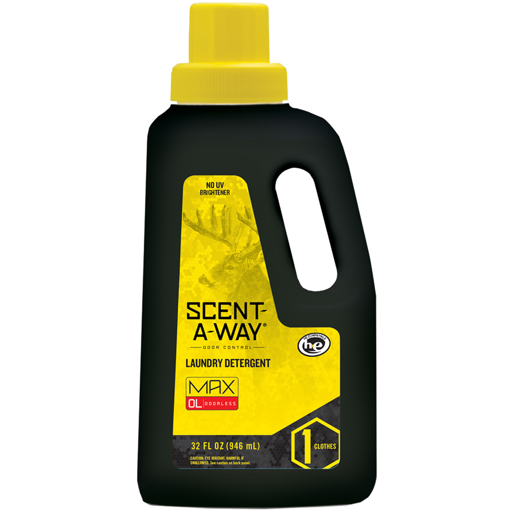 Scent-A-Way MAX Odorless Laundry Detergent 32 oz