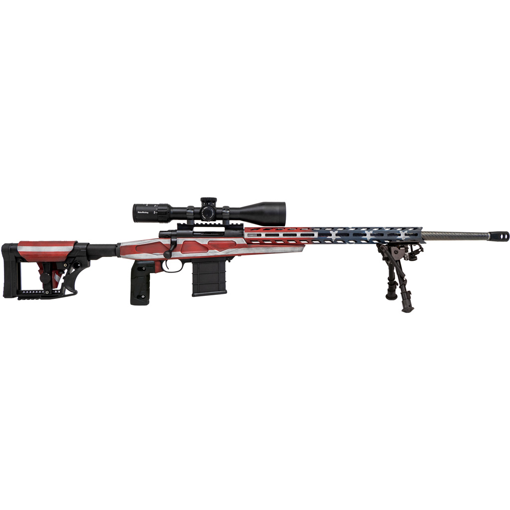 Howa M1500 Flag Chassis .308 Winchester 24" Threaded w/ Scope